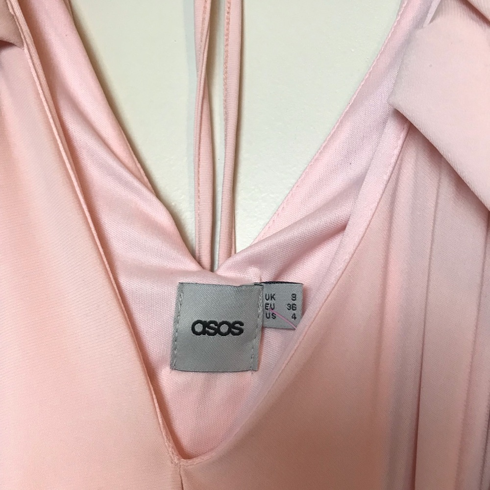 ASOS New criss cross cocktail evening midi dress - Picture 7 of 7